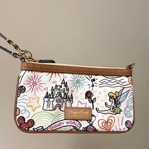 Disney Dooney & Bourke Sketch Wristlet
